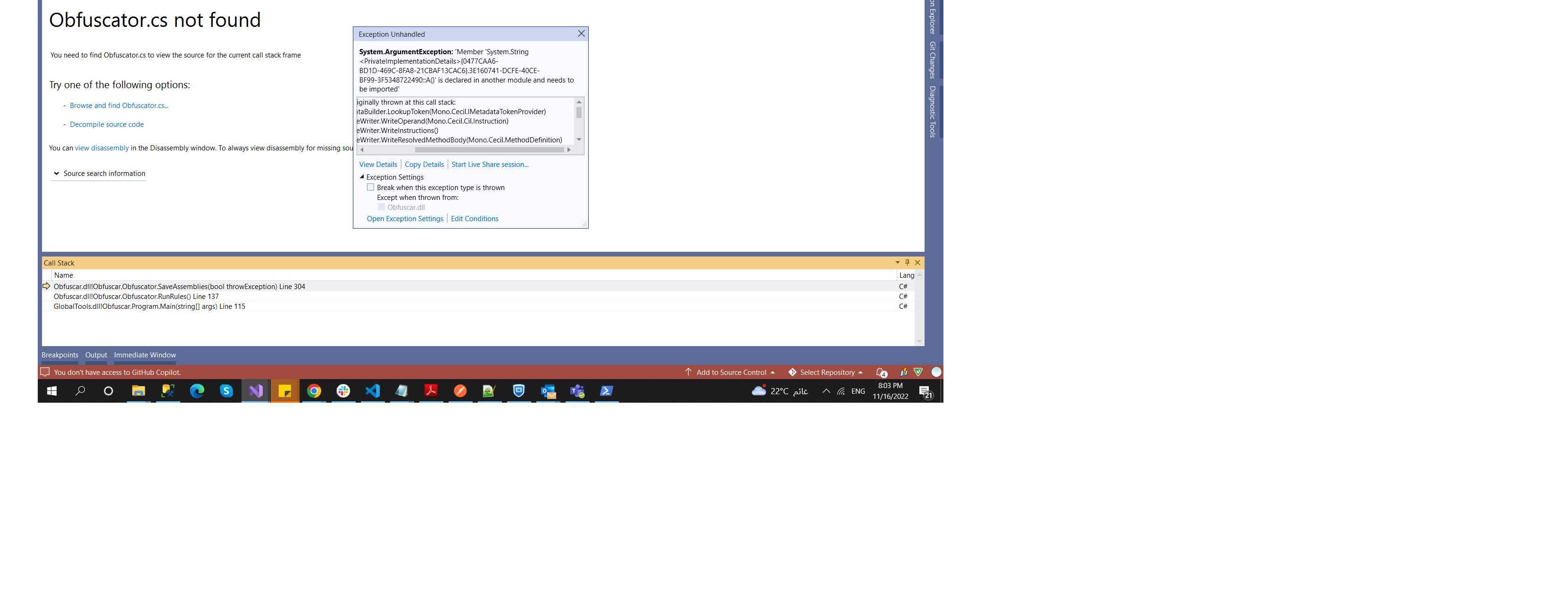Crash when obfuscating large enterprise application · Issue #400 ...