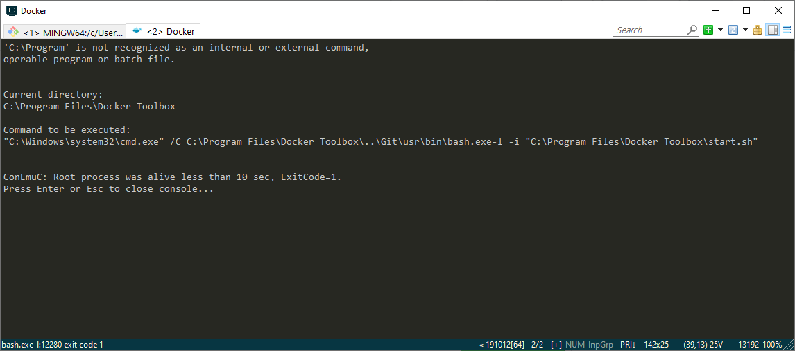 Tools Docker Task Doesn T Work With Docker Toolbox Issue 63 Maximus5 Conemu Github Tools Docker Task Doesn T Work With Docker Toolbox Issue 63 Maximus5 Conemu Github