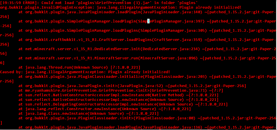 Still Not Loading · Issue #830 · GriefPrevention/GriefPrevention · GitHub