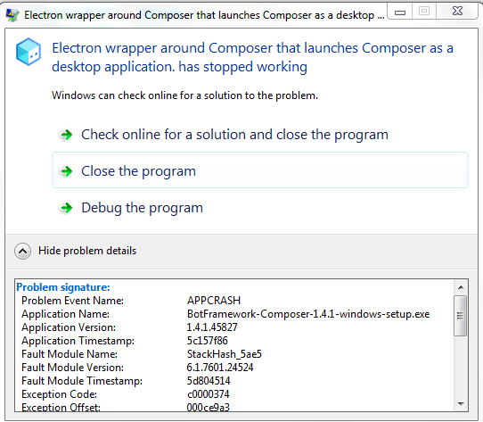 Cannot start composer after Installing Latest version · Issue #7721 ...