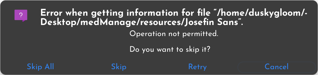 [Bug]: Errors encountered in file manager in Ubuntu-21.04 · Issue #129 ...