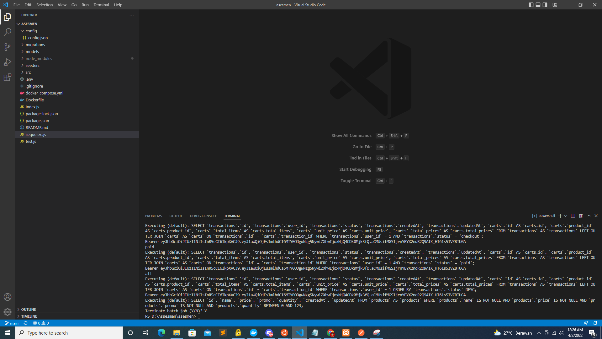 GitHub - arvinyar/asesmen: Assesment Test Backend SoftDev