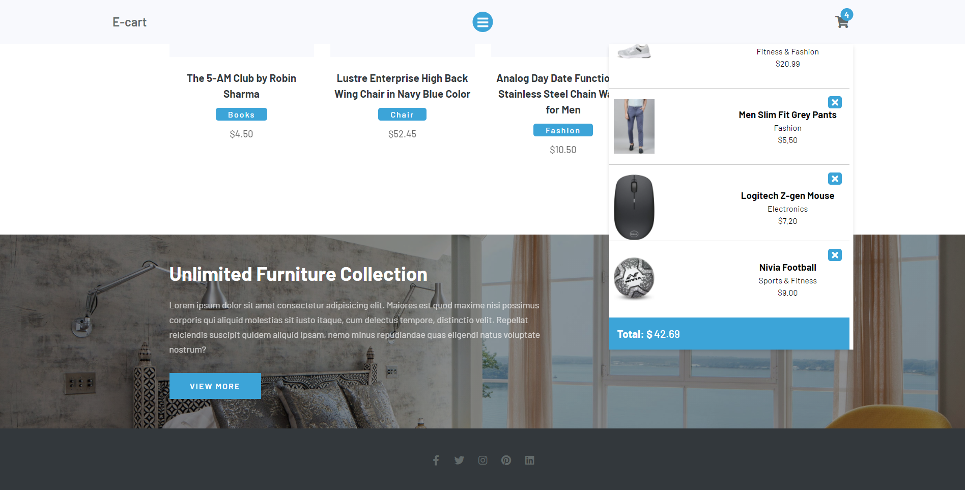 GitHub - bhardwajpriyam9/my-shopping-cart: This is a shopping cart ...