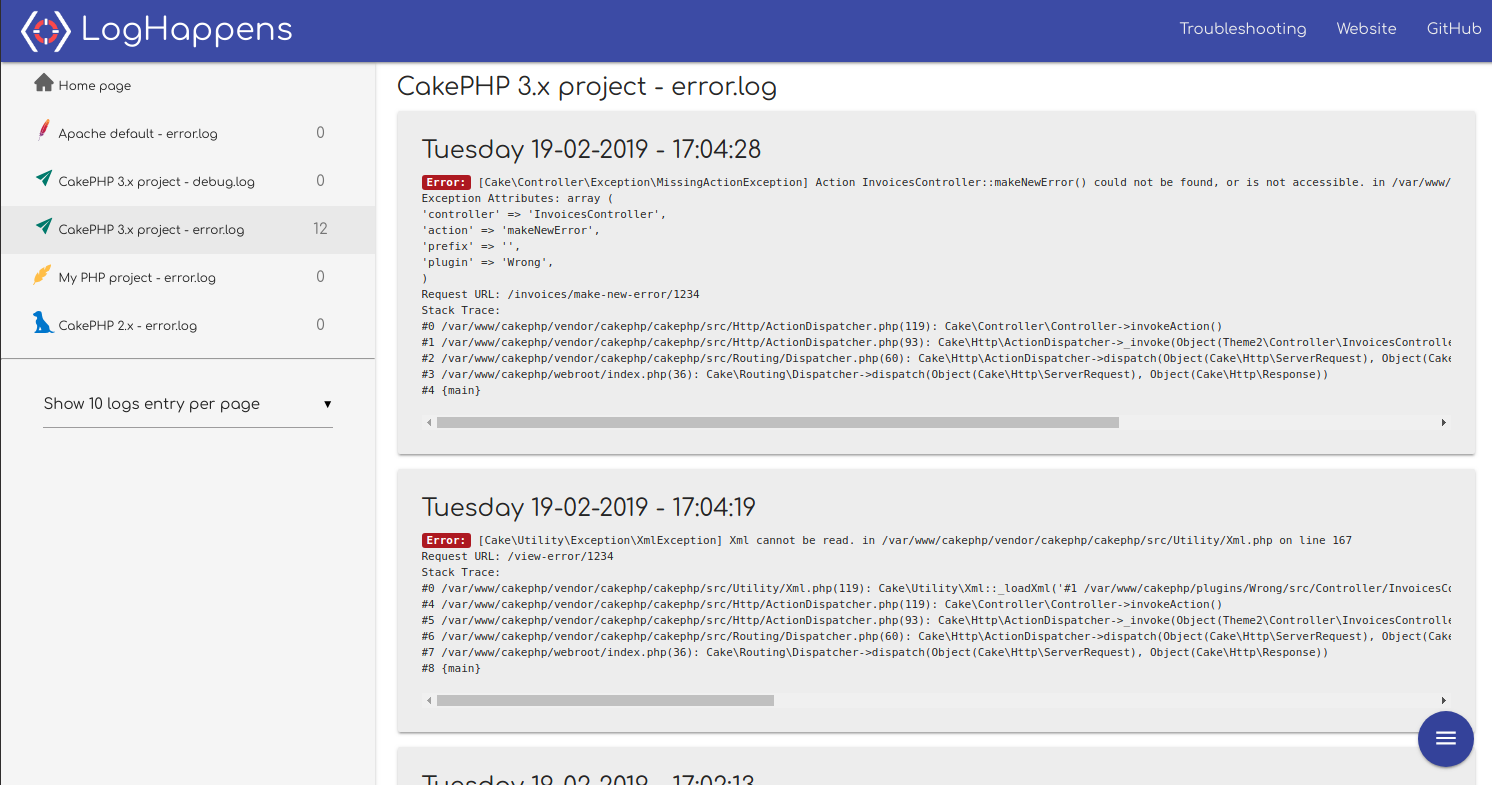 Journal php view. Apache Error log php parser. Reader log php. Php Apache Error log Reader.