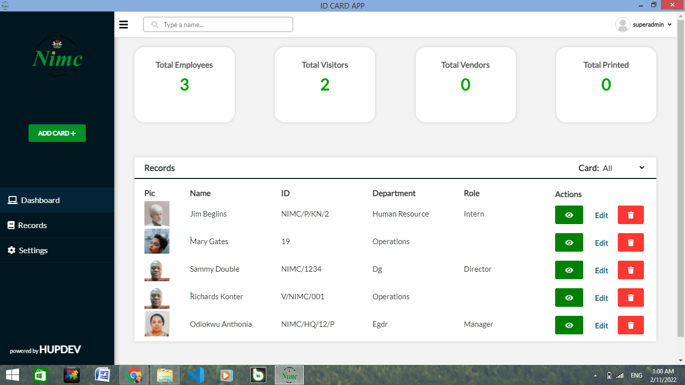 Id Card Program Code In Python GitHub - odeypatrick/ID_CARD_MAKER: A desktop application used in ...