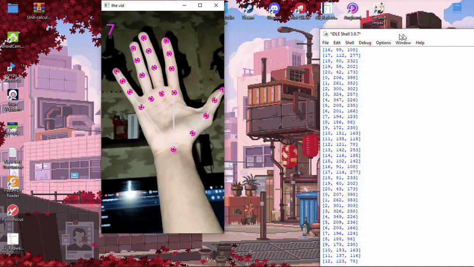 GitHub - AliMostafaRadwan/Hand-Tracking: hand tracking project using ...