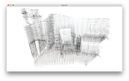 Cannot see the estimate normal · Issue #2096 · isl-org/Open3D · GitHub