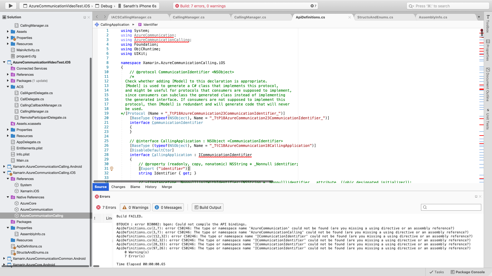 Not able to build for iOS · Issue #3 · Laerdal/Xamarin ...