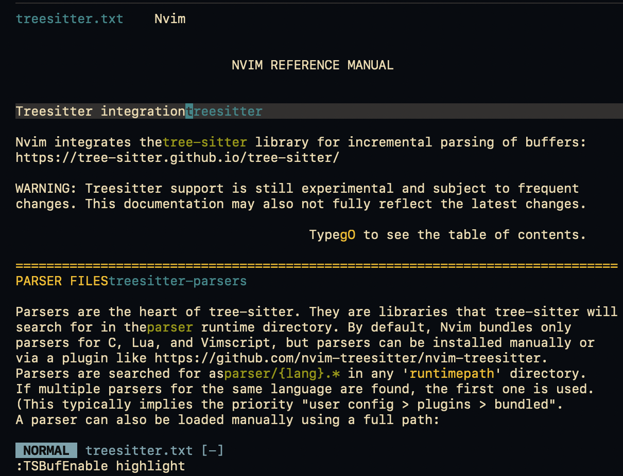Treesitter indentation broken for filetype 'help' · Issue #20461 ...