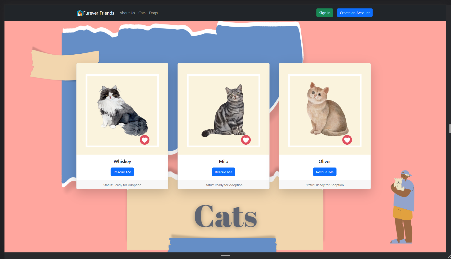 GitHub - ackermanjs/Furever-Friends-Proj.-03: Furever Friends Project 03