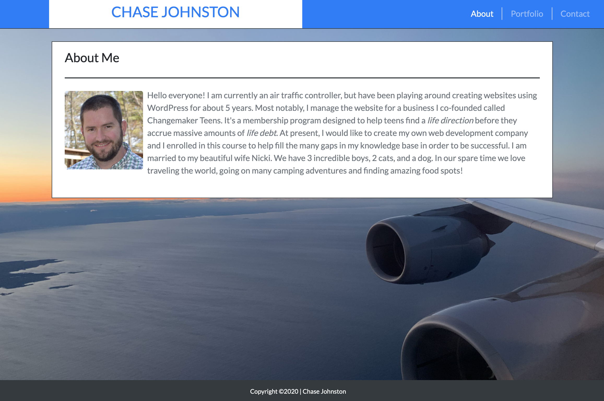 GitHub - johnstoc13/Responsive-Portfolio