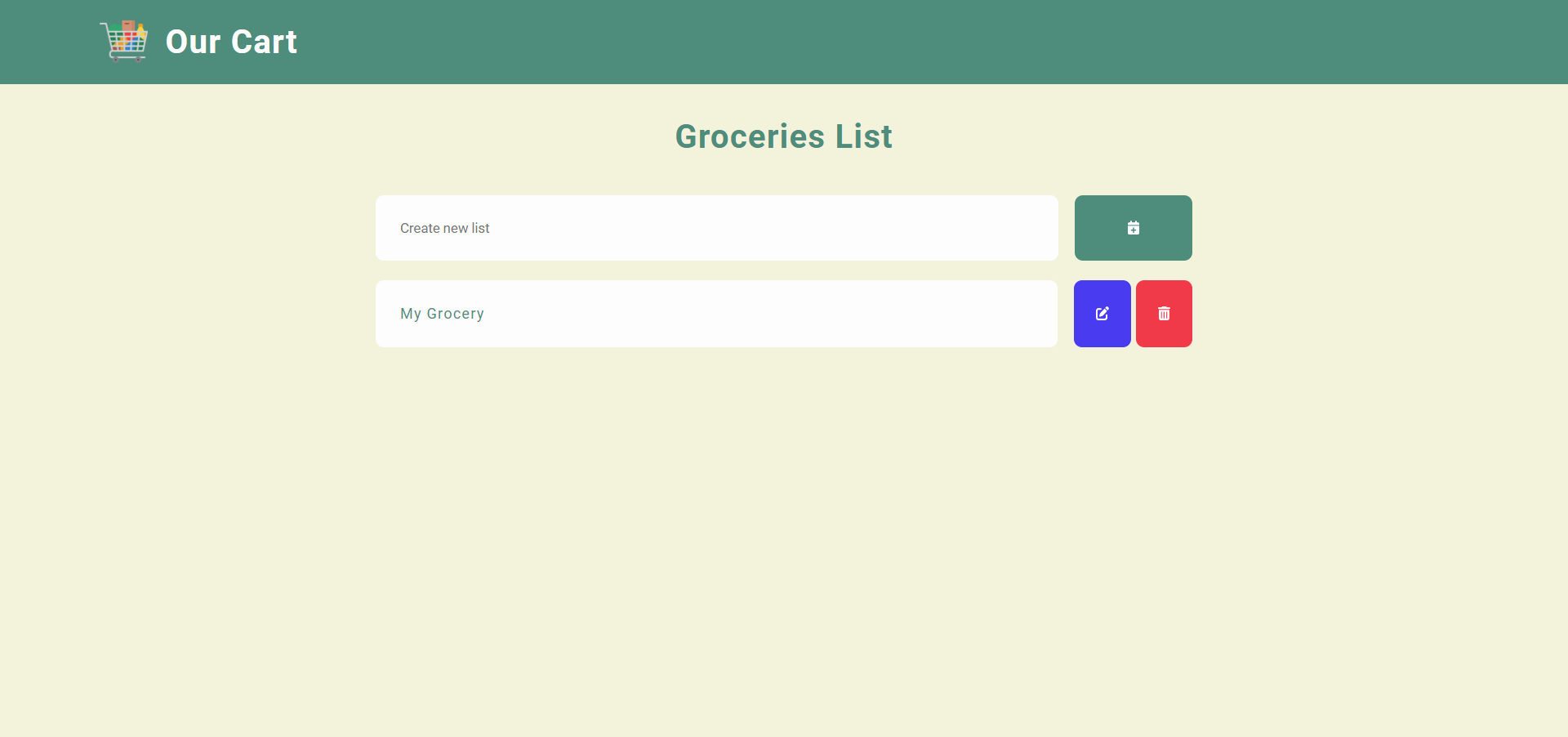 GitHub - LukmanRambe/Our-Cart: A Shopping List Web App Built by Using ...