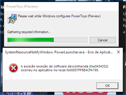 PowerToys Auto-update generates error dialog, but still updates · Issue ...