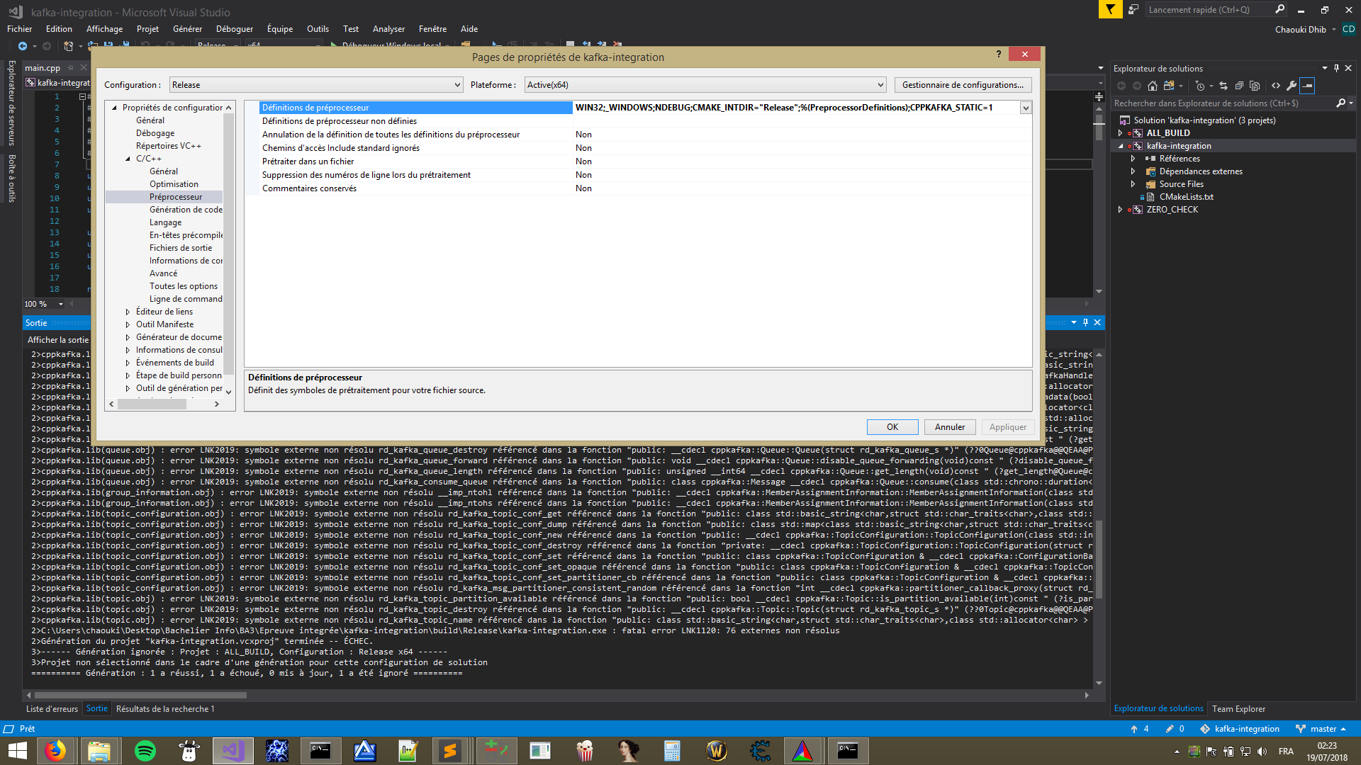 Linking issues on Windows · Issue #103 · mfontanini/cppkafka · GitHub