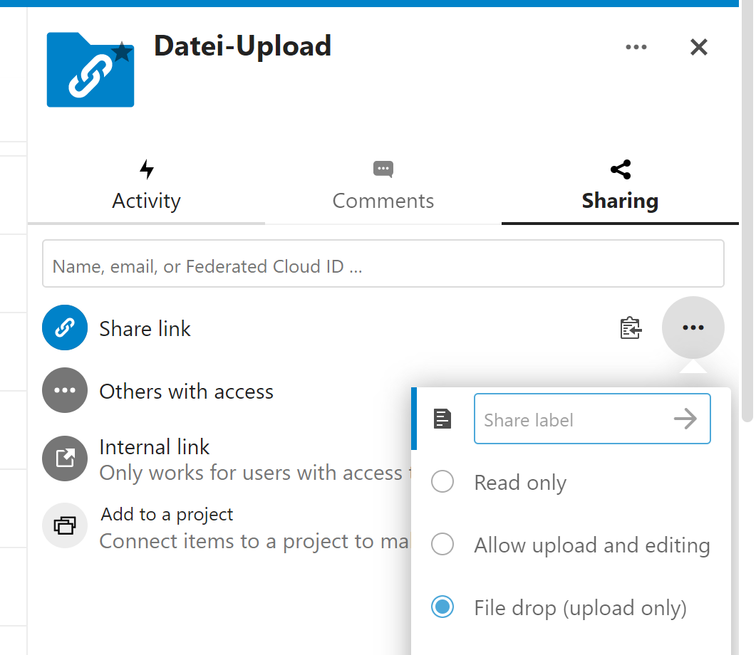 Share link menu going craaaaaaazy on scroll · Issue #23872 · nextcloud ...