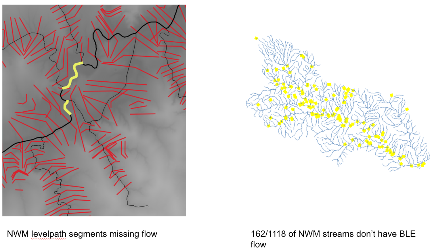 [21pt] Missing inundation due to missing flows in BLE benchmark data ...