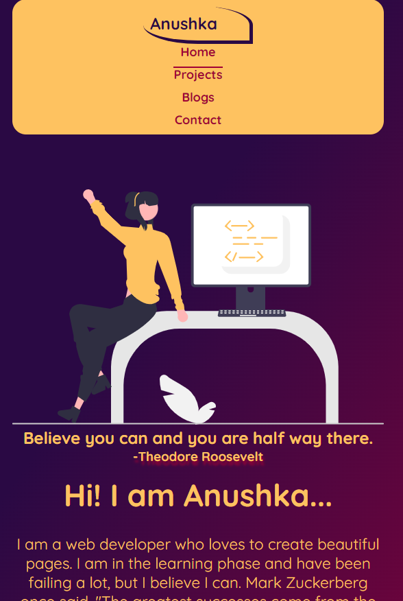 GitHub - Anush79/My_Portfolio: This is my portfolio website . It ...