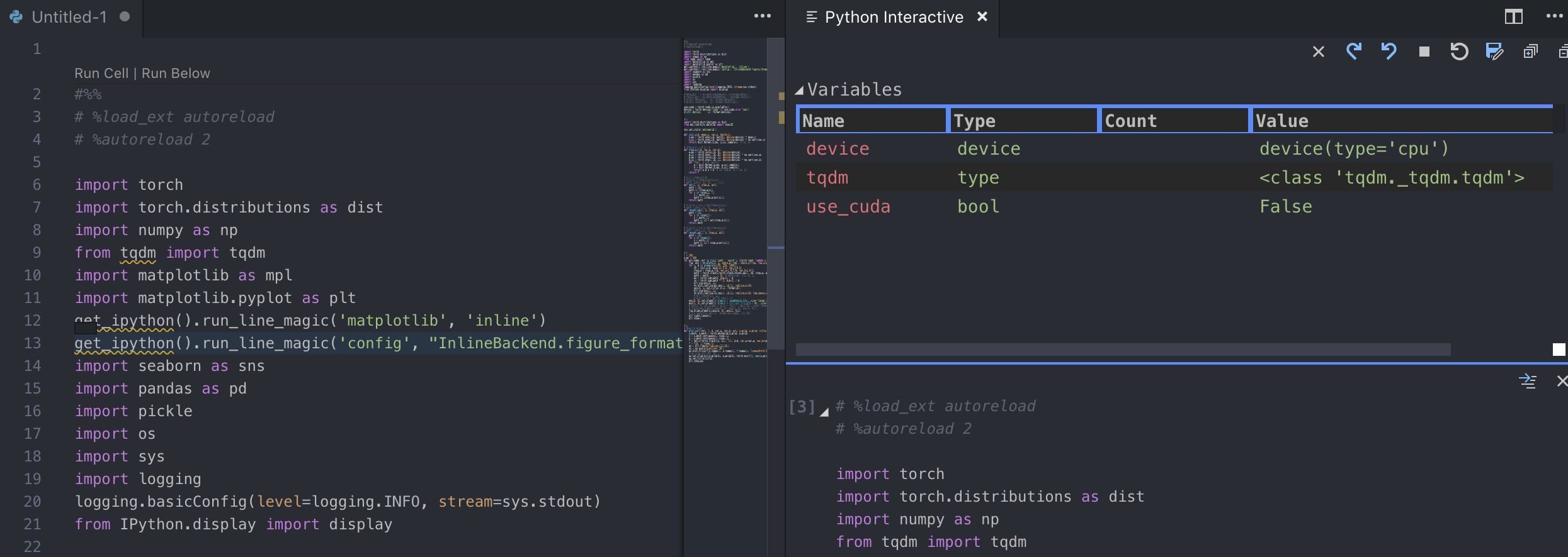 Variables tab in Interactive Python is too big · Issue #3257 ...
