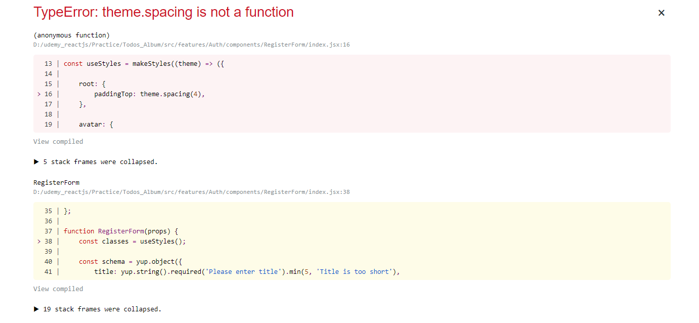 TypeError: theme.spacing is not a function · Issue #28914 · mui ...