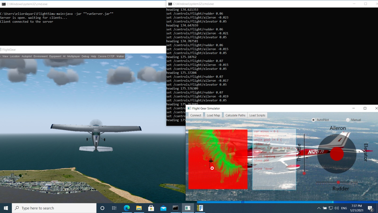 GitHub YarinMeron/FlightSimulatorControlDesktopGUIApp