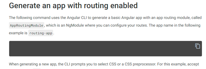 Angular router CLI code snippets are invisible · Issue #42007 · angular ...