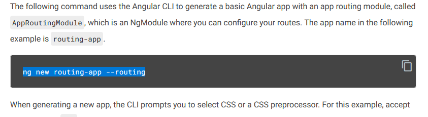 Angular router CLI code snippets are invisible · Issue #42007 · angular ...