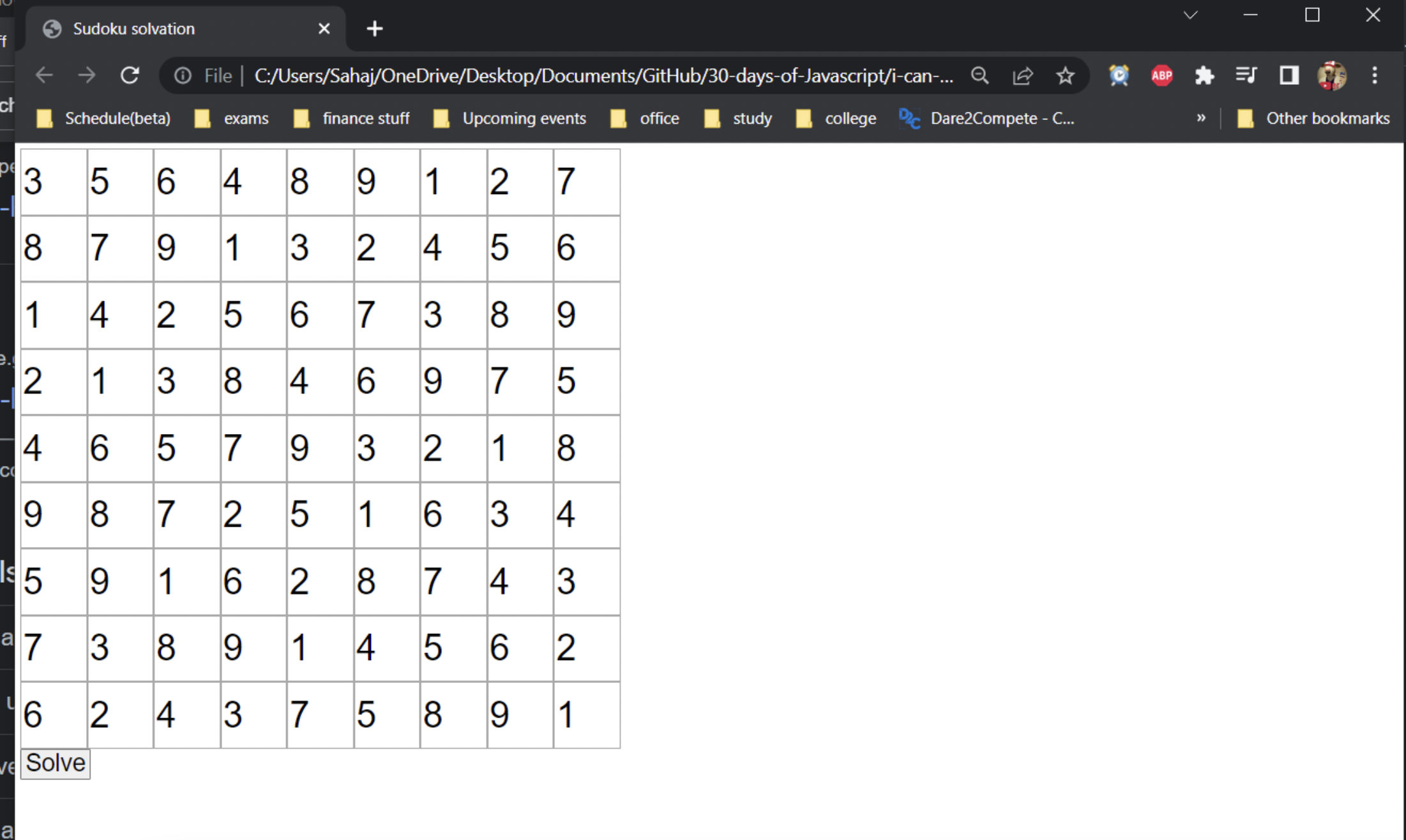 GitHub Bigguysahaj 30 days of Javascript Attempting To Build 30