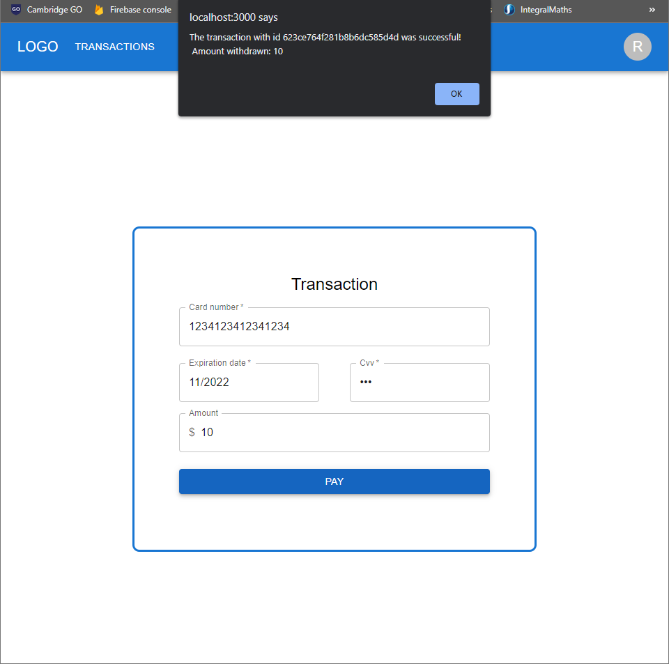 GitHub - mladoshin/transaction_app · GitHub