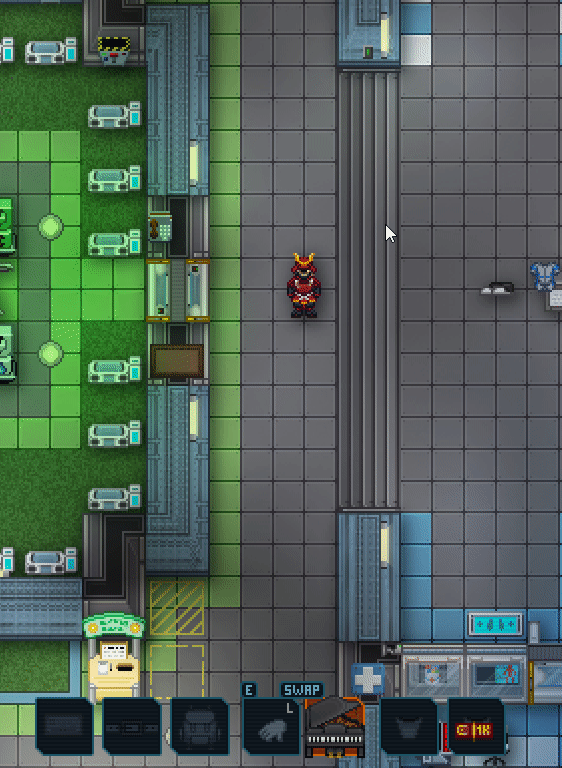 Monkey can pick up bulky items that arent supposed to be picked up