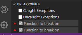 Cursor goes crazy after clicking Add Function Breakpoint twice · Issue ...