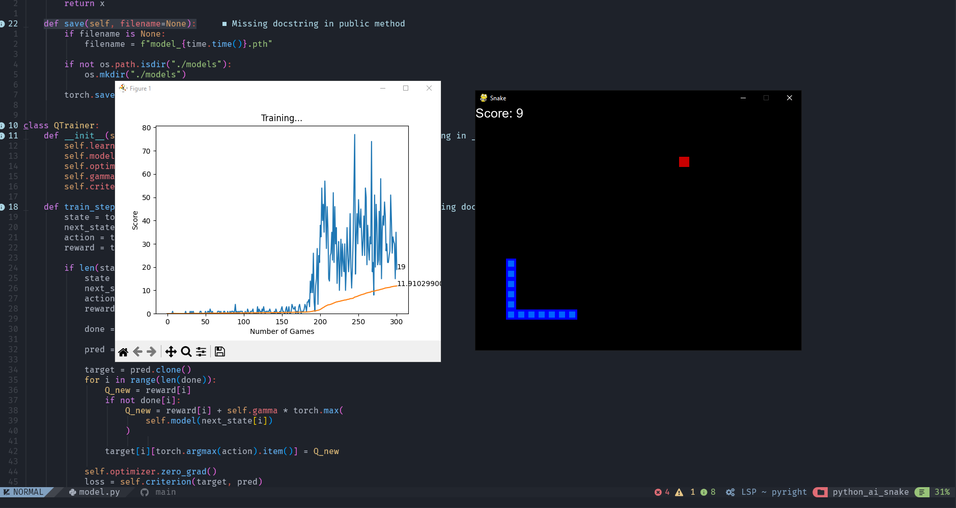 GitHub - AlexanderHott/python_ai_snake