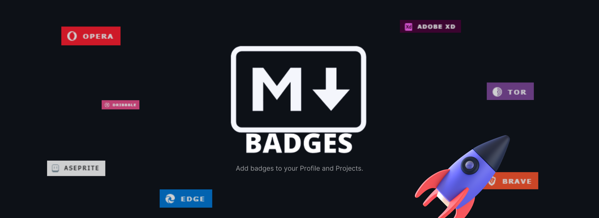 GitHub - Ileriayo/markdown-badges: Badges for your personal developer  branding, profile, and projects.