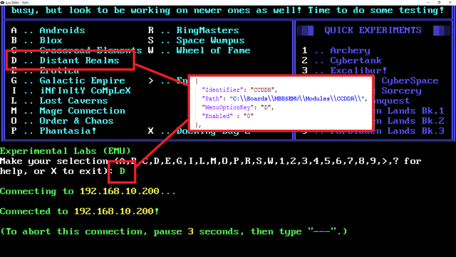 [MBBSEMU] MBBSEMU - RLOGIN to a disabled module crashes the EMU · Issue ...