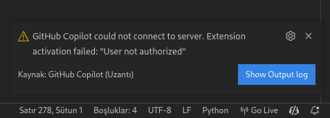 GitHub Copilot is already enabled but I can't use · community ...