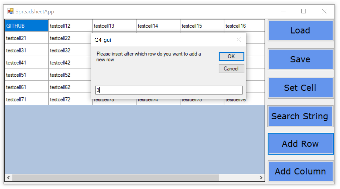 GitHub - elbamit/SpreadSheet-App
