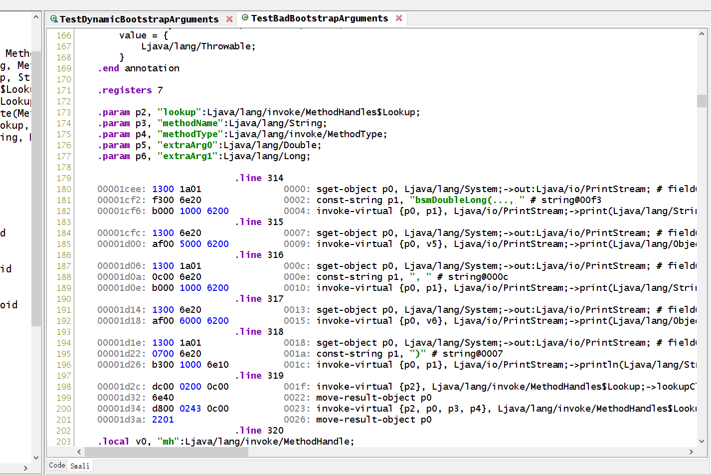 [feature] Bytes-Column for Smali Code · Issue #1114 · skylot/jadx · GitHub