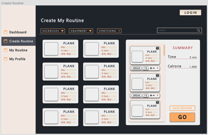 UI_Design_Create Routine