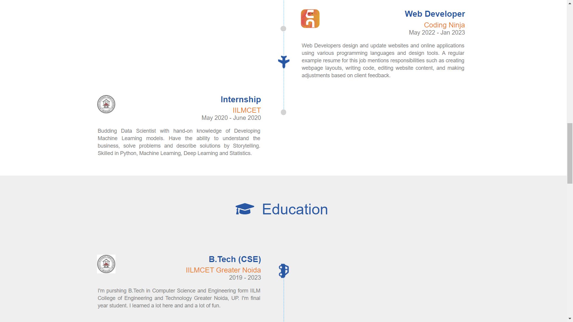 GitHub - AJEETSINGH8139/My_Resume: This is a Resume project of Web ...