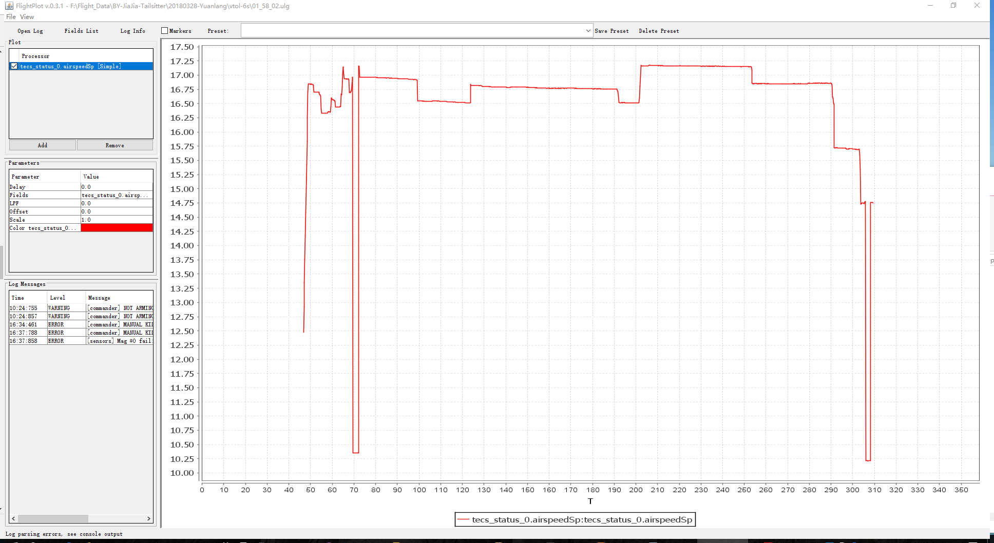 Quad + Tail-Sitter crashed in FW position control · Issue #9185 · PX4 ...