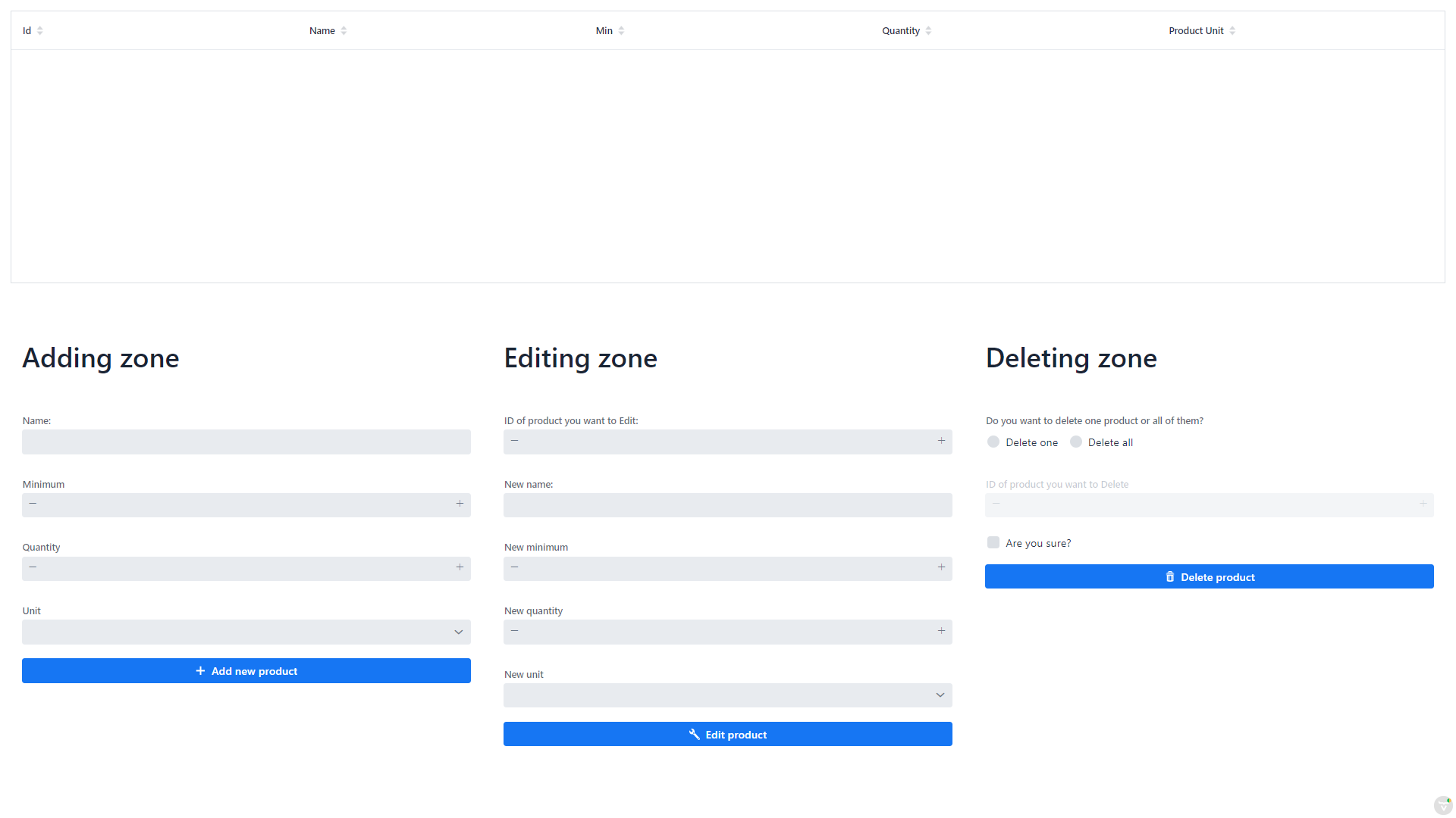 java project tutorial make products manager form... GitHub - MichciuHELLo/Product-Manager: Java with Spring Boot and Vaadin ...