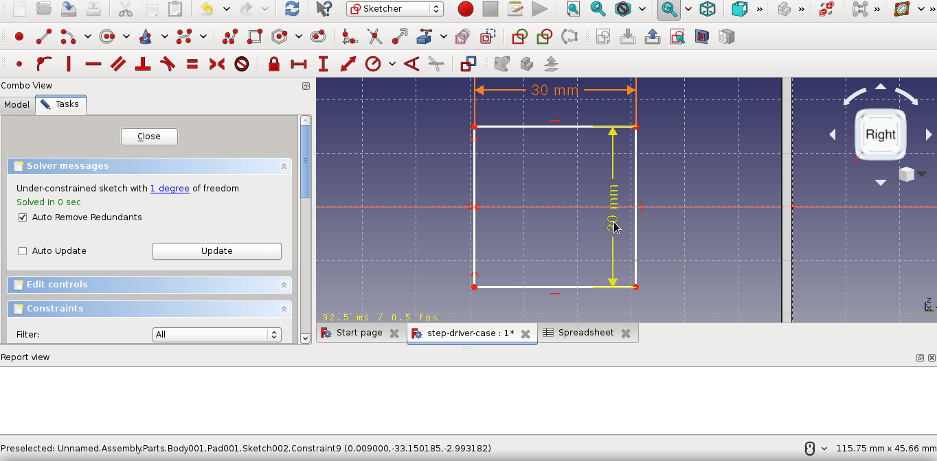 Hard to edit a sketch dimension · Issue #176 · realthunder/FreeCAD ...