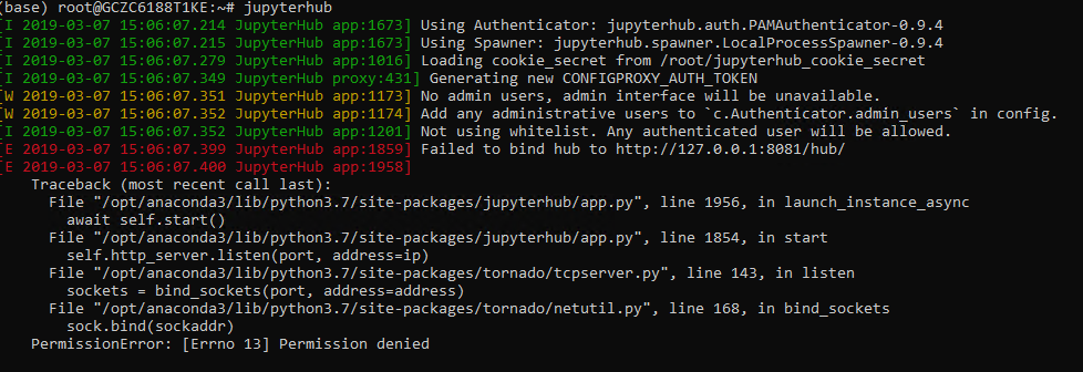 Permission Denied Error Issue 2458 Jupyterhub Jupyterhub Github Permission Denied Error Issue 2458 Jupyterhub Jupyterhub Github
