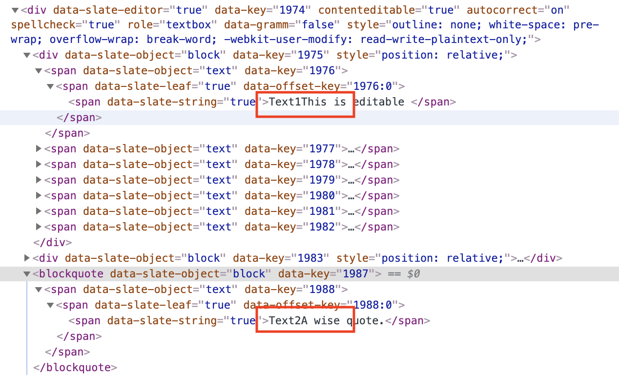 Cannot type() into different Elements using slatejs · Issue #4603 ...