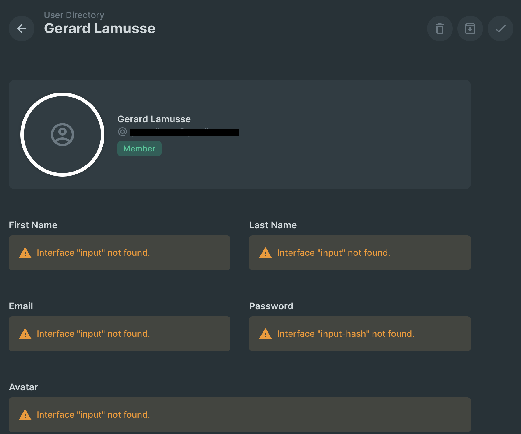 Custom role user can not edit profile. · Issue #7585 · directus ...