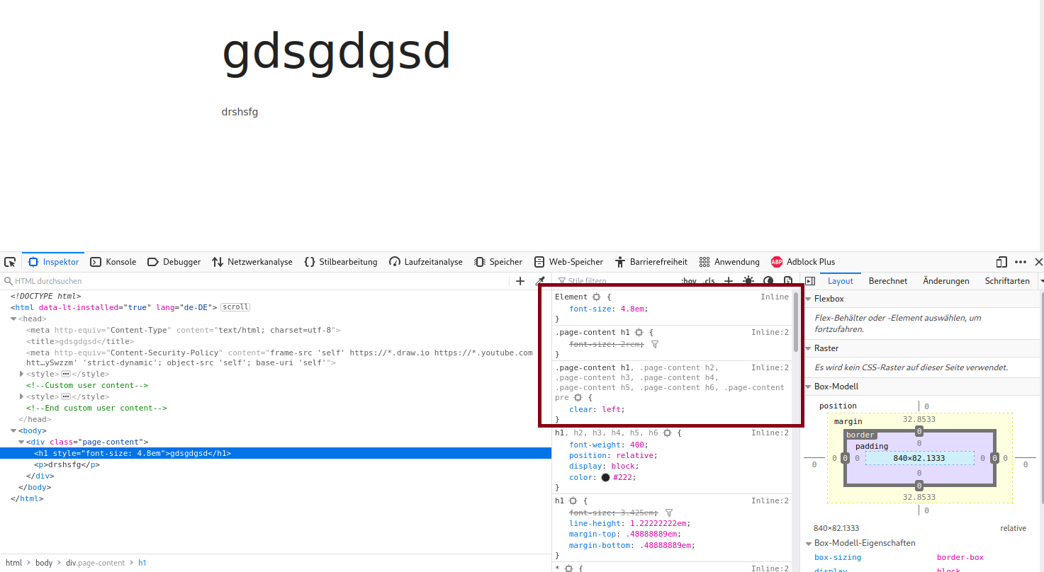I found My First Bug a Style Bug XD · Issue #3403 · BookStackApp ...
