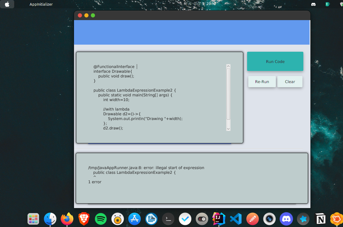 GitHub - lahiru-rajapakshe/Java-App-Runner-IDE: This is a IDE for Run ...
