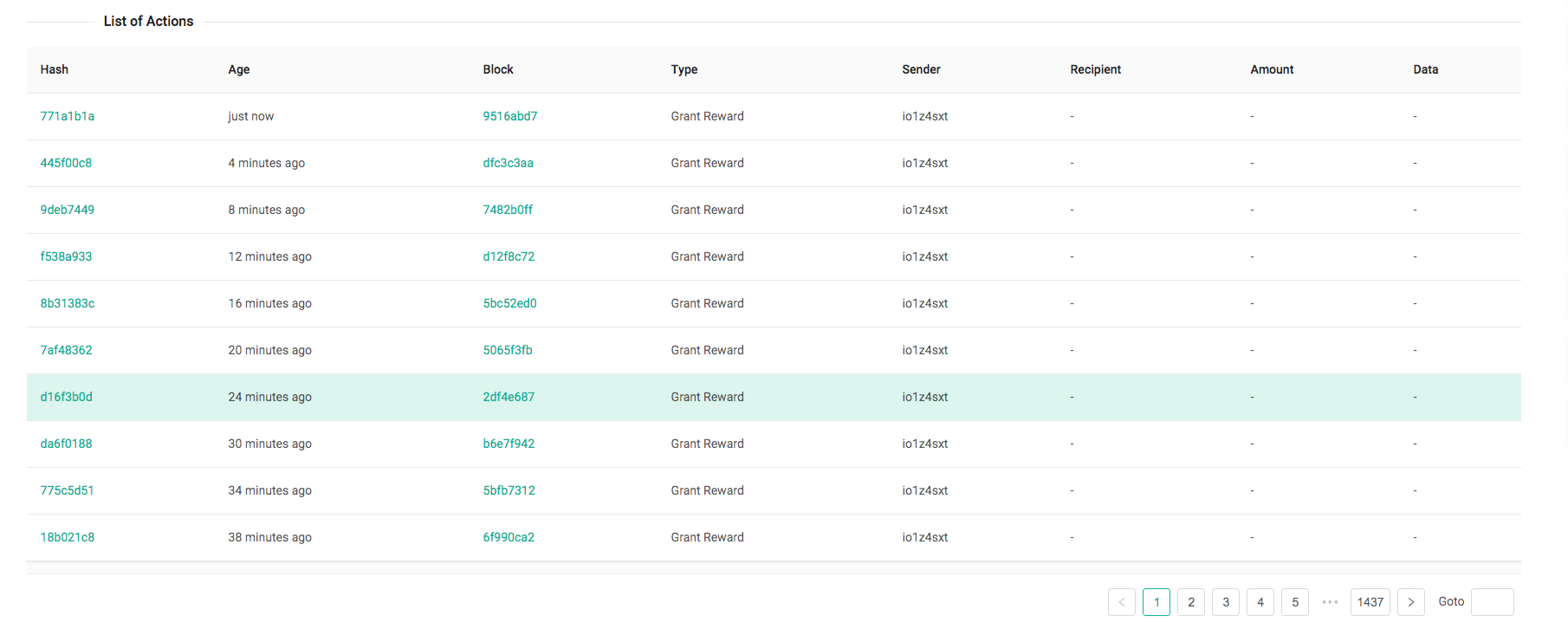 [UI][Address Page] Update transaction list · Issue #898 · iotexproject ...