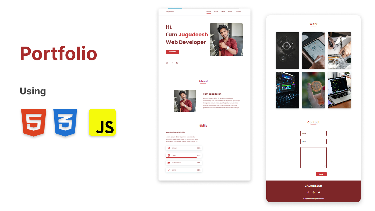 GitHub - JAGADEESHWARAN20/portfolio: this is basic website with smooth ...