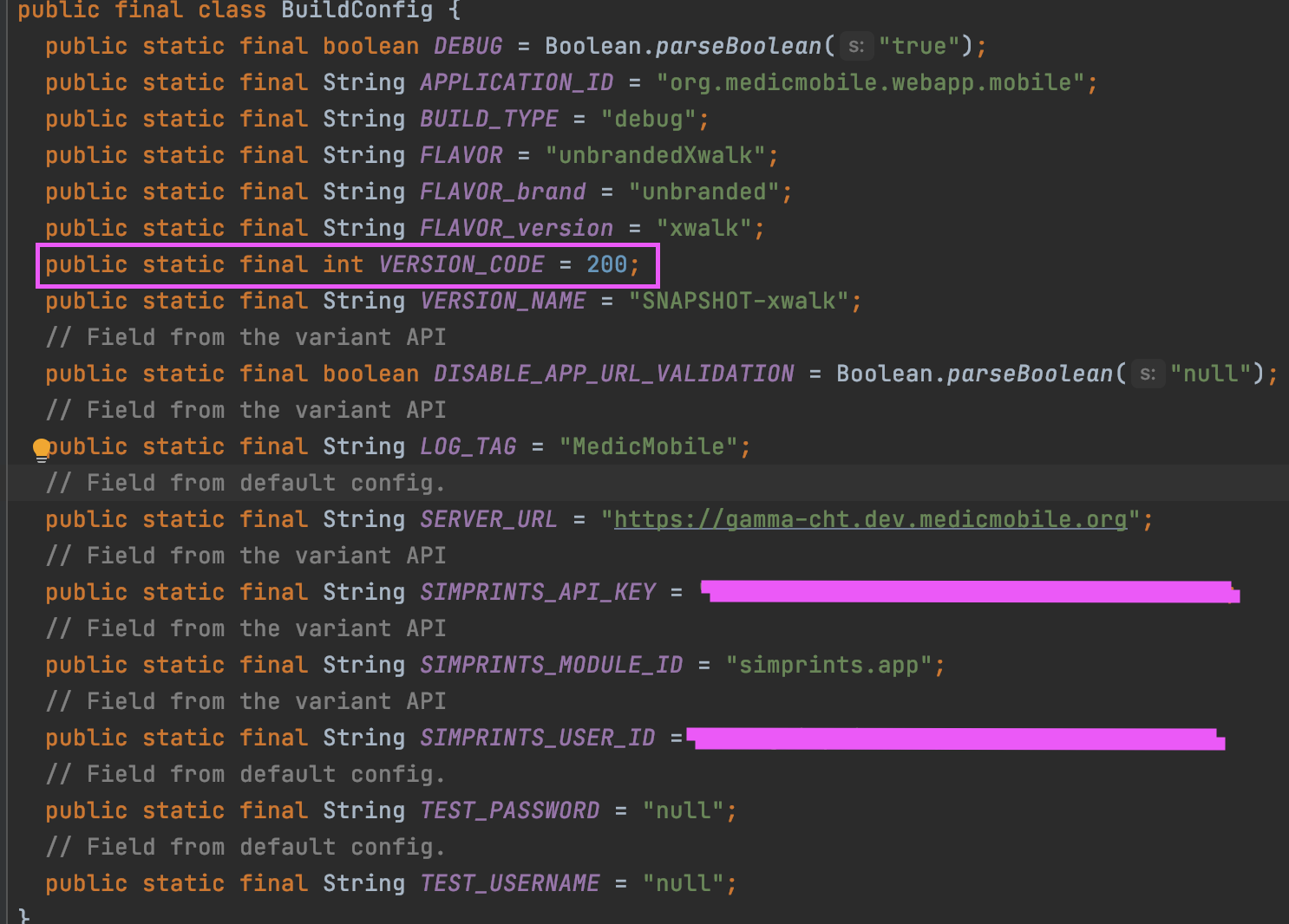 Add version of android app in app and in telemetry · Issue #6741 ...