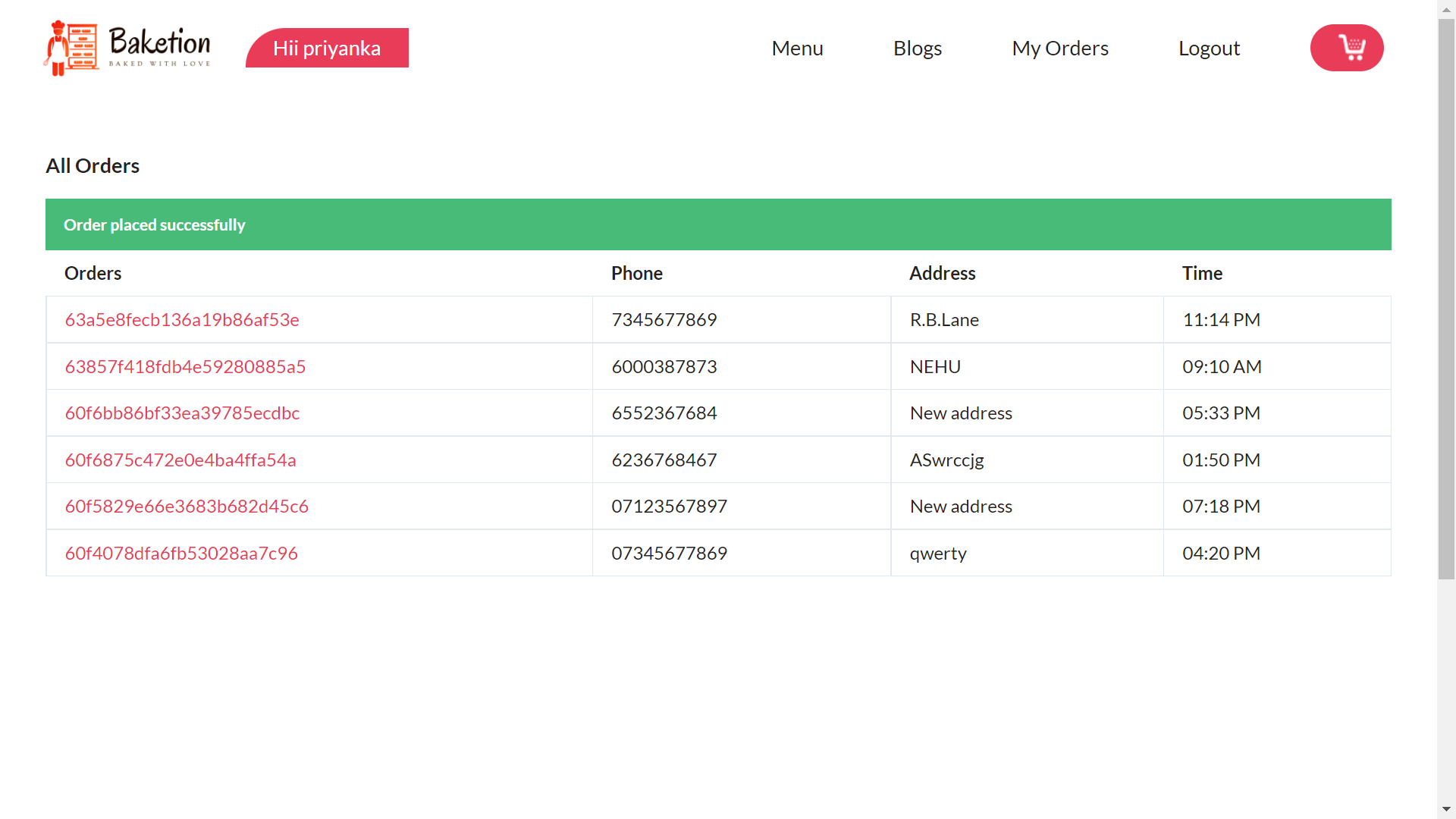 GitHub Vancey567/baketionfull Learning MERN